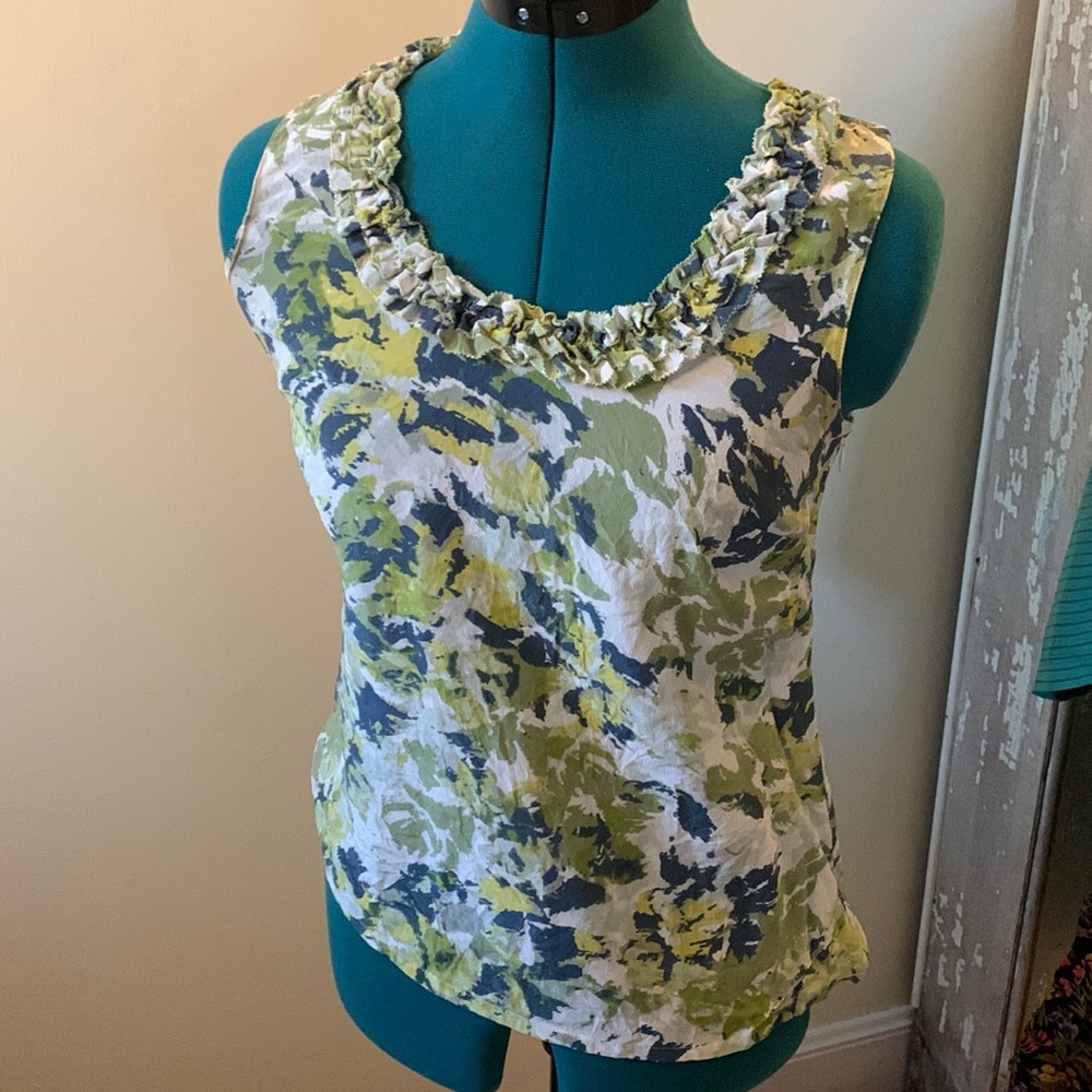 Halogen tank blouse